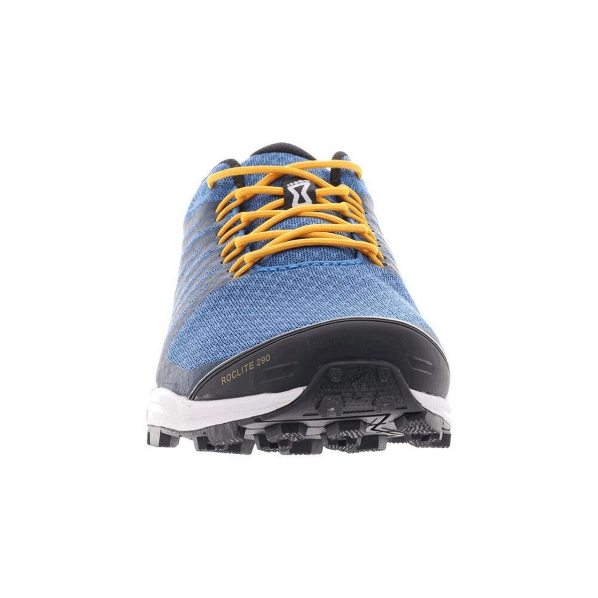 inov 8 Park Roclite G 290 blue yellow trail running shoe at Fast and Light Schweiz 6