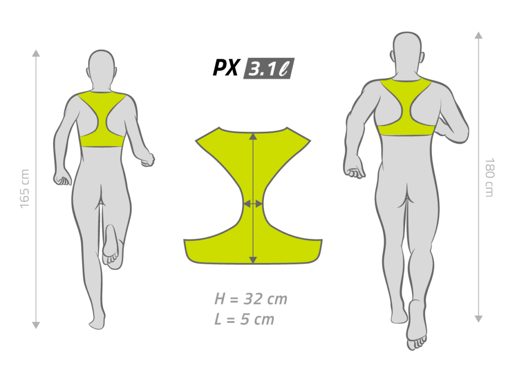 InStinct PX Dimensions trail race vest Fast and Light CH