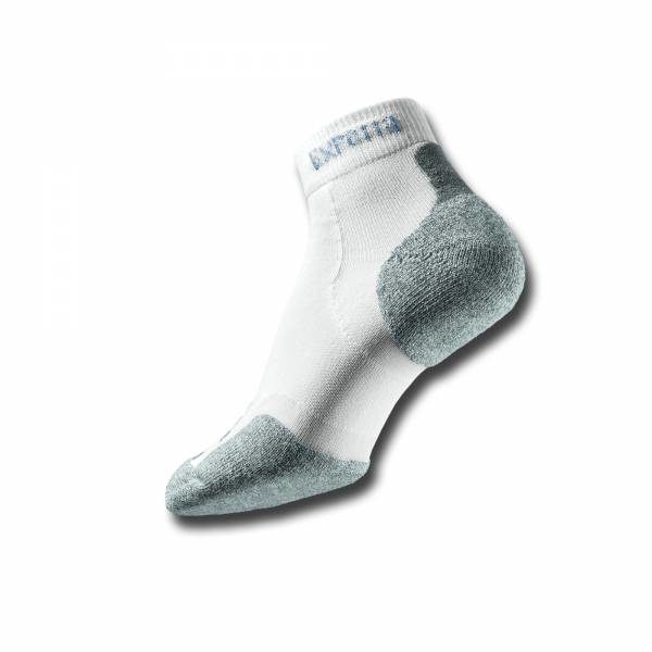 Unisex XCMU Fitness Lite Cushion Ankle Sockin White @FastandLight for a nice price