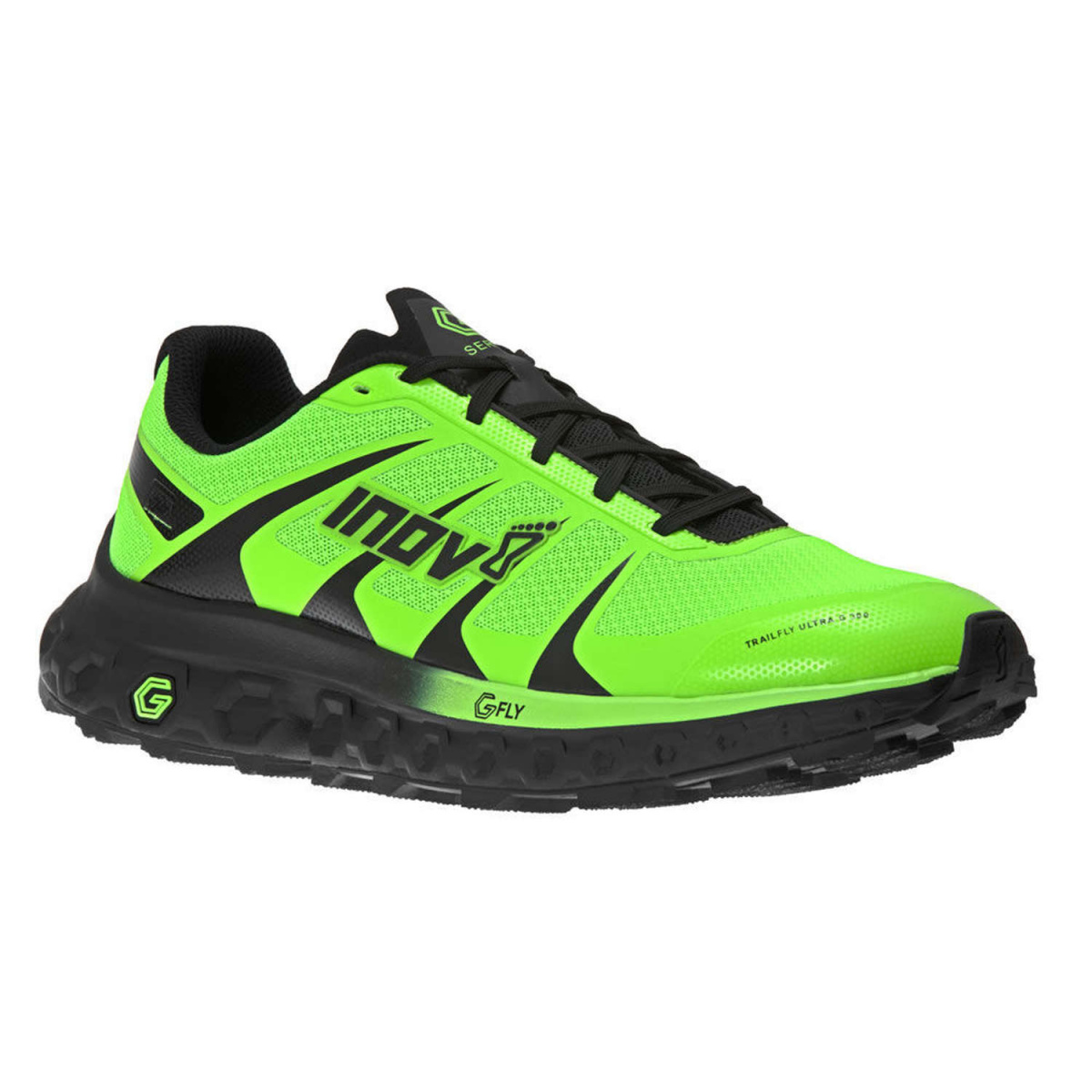 inov 8 Terrafly Ultra cushioned Trail running shoe at Fast and Light 08