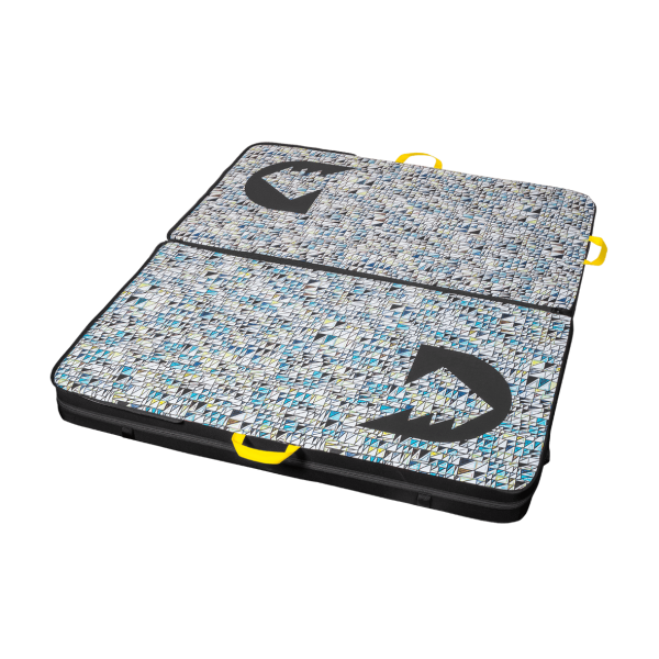 Grivel newcrashabstractopen bouldering pad Fast and Light Ch 01
