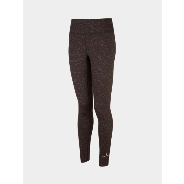RH Wmns Life Deluxe Tight Rh CocoaBlack Front