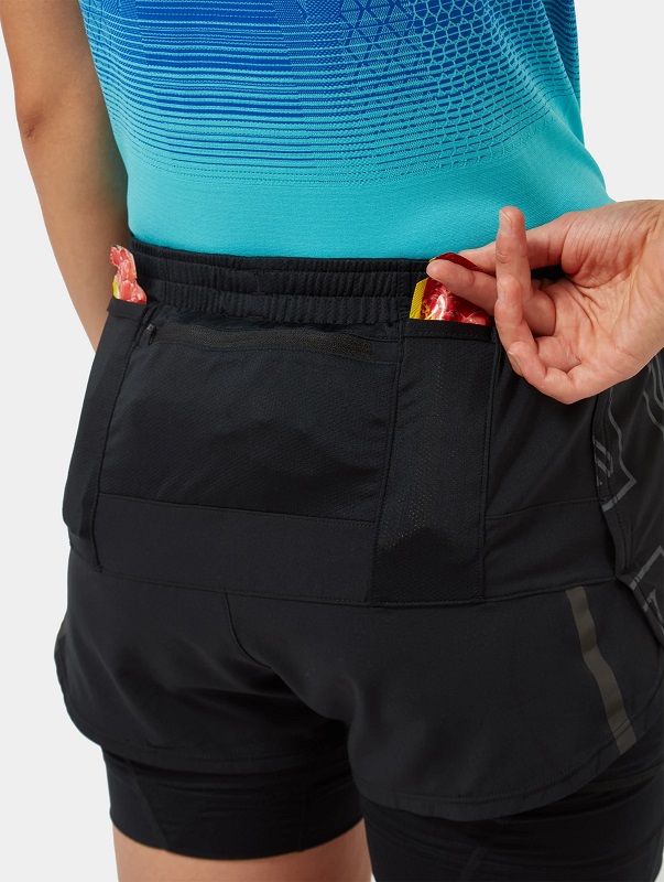 WOMENS TECH MARATHON TWIN SHORT@Fastandligh ch for the nice price back pockets for Gel