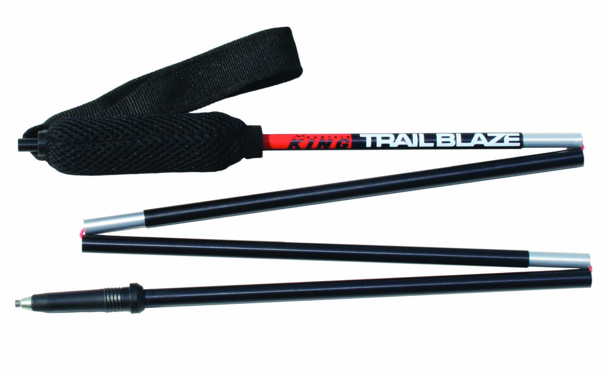 Mountain King Trail Blaze ultralight running poles black