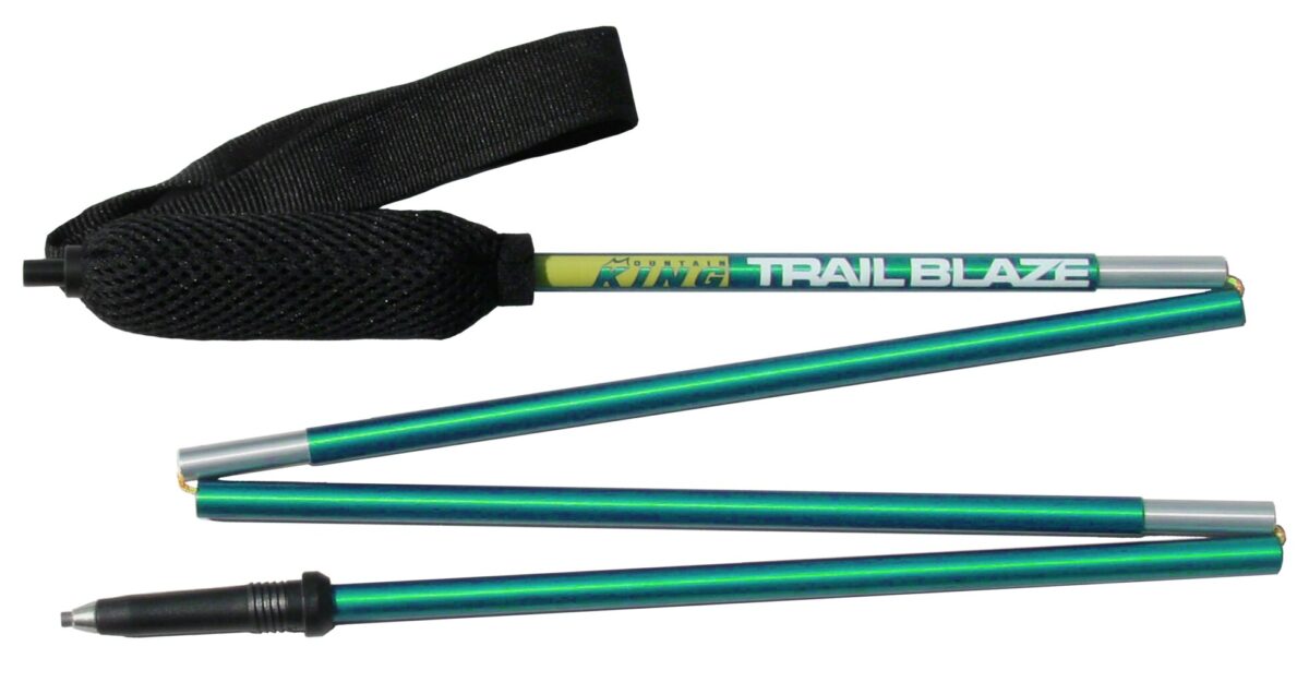 Mountain King Trail Blaze ultralight running poles green