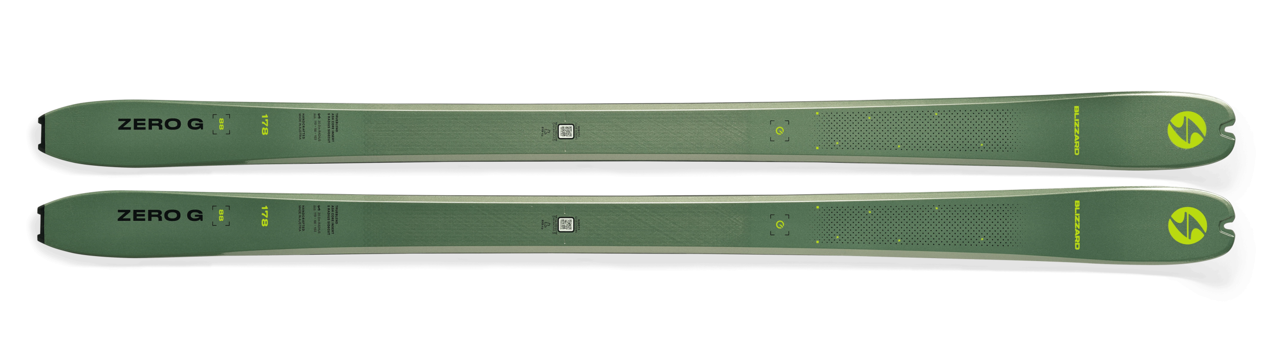 Blizzard ZERO G touring skis