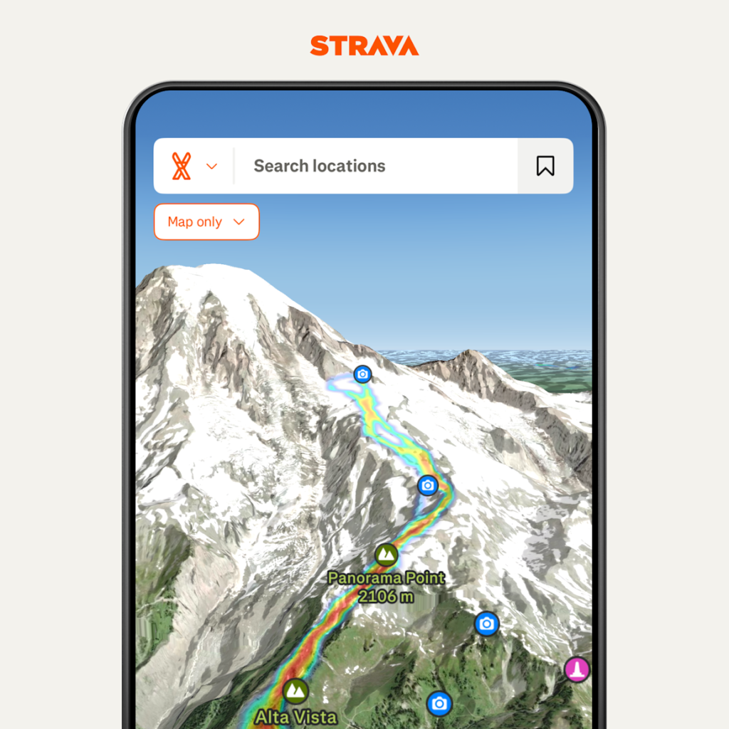 Strava maps